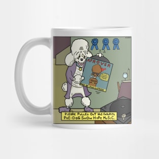 Pierre The Poodle: Hype Music Mug